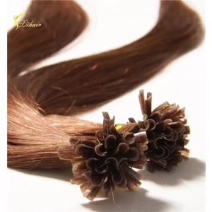 Cina pre-bonded hair ombre color remy 1g stick itip utip vtip nano hair extensions produttore