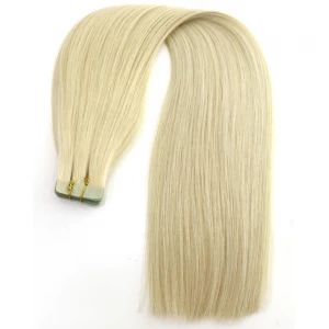 porcelana product to import to south africa skin weft long hair virgin brazilian indian remy human hair PU tape hair extension fabricante