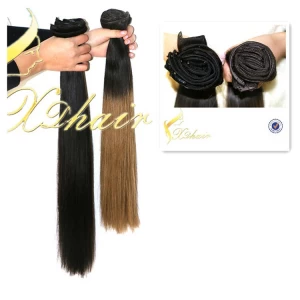 中国 remy aliexpress clip in hair Selling human hair remy hair    Long straight hair straight メーカー