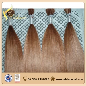 China remy hair bulk manufacturer