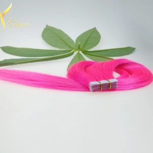China remy hair double tape hair extensions manufacturer
