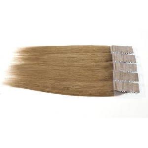 China seamless hair china supplier virgin brazilian indian remy human PU tape hair extension fabricante