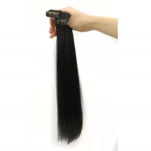 中国 single sided hair tape skin weft Remy Virgin Brazilian Human tape hair extensions 制造商