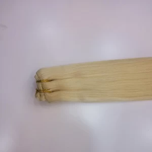 Chine straight wave clip in hair extensions fabricant