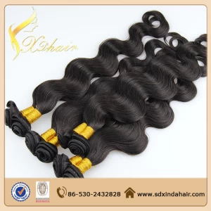 China tangle free original virgin hair weft fabricante