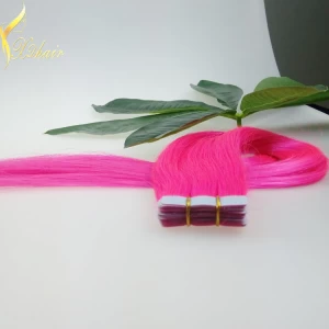 China ture lengths high quality 6a hair invisible tape hair extension manufacturer