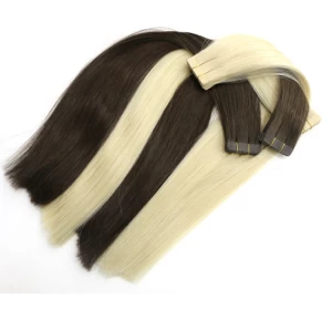 Chine virgin human hair extensions tape in hair fabricant