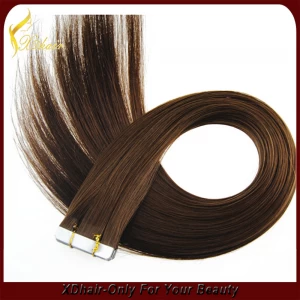 中国 virgin remy brazilian hair tape hair extensions 制造商