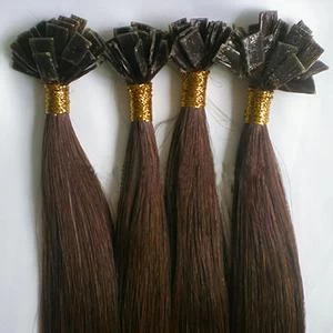 Chine virgin remy flat tip hair extensions fabricant