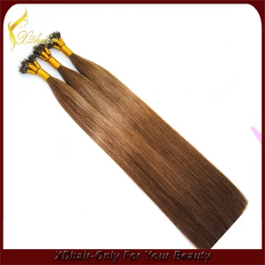 China virgin russian hair wholesale accept paypal nano ring tip hair fabrikant