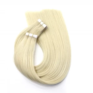 China wholesale High Quality tape hair extension Remy Virgin Brazilian Human hair fabricante