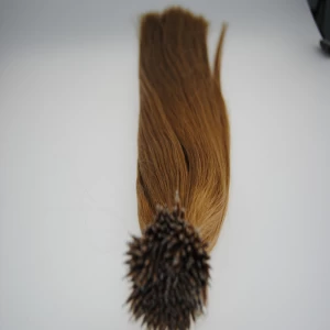 China wholesale price human nano ring hair extensions fabricante
