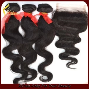 中国 卸売純粋なブラジルレミー人間の髪の毛横糸6Aグレード100％人毛横糸ヘアextansions メーカー