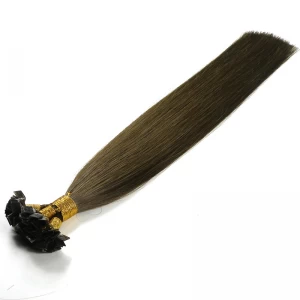 China wholesale remy flat tip hair extensions Hersteller