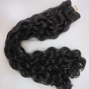 China wholesale unprocessed virgin malaysian deep wave hair weft manufacturer