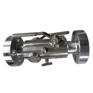 China 1'' 2500LB ASTM A 182 F316 RTJ connection level operated ball valve manufacturer