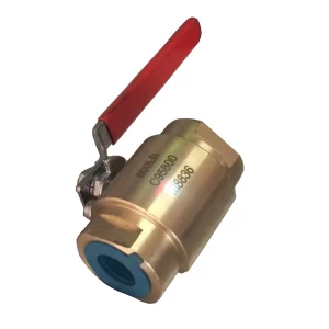 China 1'' 800LB  ASTM B148 UNS C95800 PTFE seat  SW full port floating level operated fire safety ball valve manufacturer