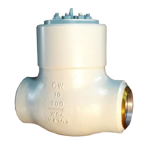 China 10'' 900LB WC6 High temperature high pressure seal BW check valve manufacturer