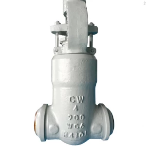 China 4'' 900LB WC6 High temperature high pressure seal BW hand wheel operate gate valve manufacturer