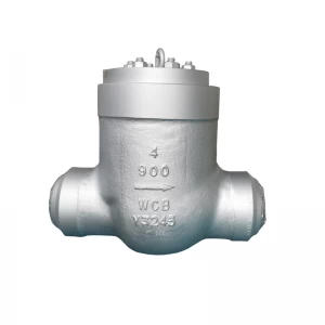 China 4'' 900LB WCB stem pipe pressure seal BW check valve manufacturer