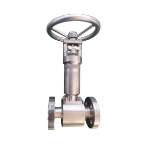 China Handle wheel operated DN15 PN16 ASTM B182 F904L forged hard face seat  RF connection bellow sealed globe valve manufacturer
