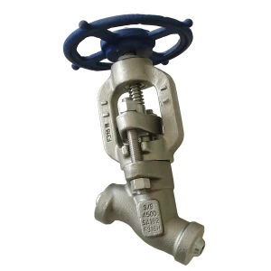 China Y type 3/8'' A182 F316 4500LB BW globe valve manufacturer