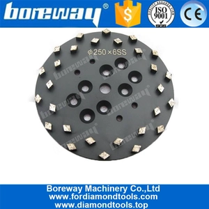 中国 10インチ250MMの具体的な金属の結束の粉砕および磨くディスク メーカー