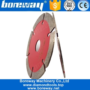 China 180mm Normal Segmented Diamond Dry Cutters Tools Disk Diamond Circular disc Blade For Cutting soft stone Suppliers manufacturer