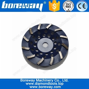 China 180mm turbo wave cup grinding disc manufacturer