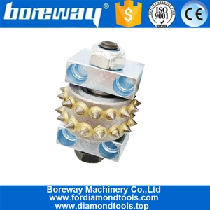 中国 サポートが付いている30のピンの炭化物ブッシュのハンマーローラー メーカー