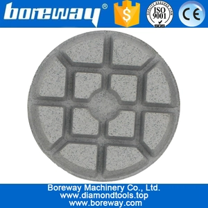 China 3inch 80mm 8 steps wet use diamond floor polishing pads for polishing floors manufacturer