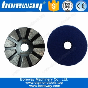 中国 veclroバックと4インチの金属研削工具 メーカー