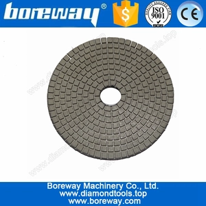 चीन 5 "व्हाइट फलक पालिशगर पैड उत्पादक