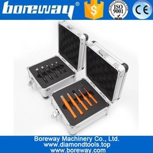 China 5 Teile / schachtel Sechskantschaft Oder Rundschaft Vakuum Gelöteten Diamantkernbohrer Für Stein Keramik Fliesen Beton Hersteller
