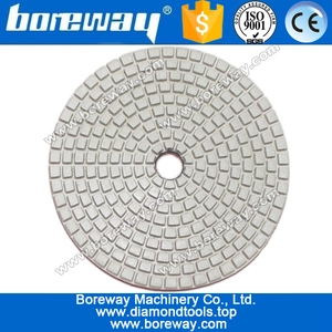 चीन पोलिश मशीन गीले उपयोग के लिए वापस पॉलिशिंग पैड उत्पादक