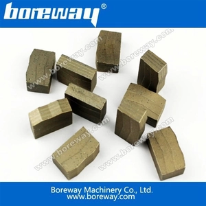 China Block cutting segment for granite and hard stone manufacturer