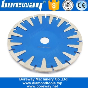 China Boreway 180mm Diamond Cutting Blade Marble Concrete Diamond Circular Disc Professional Fast Cutting Tool with T Segment manufacturer