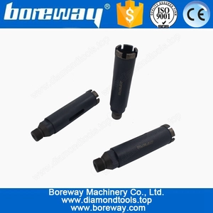 中国 CNC D35x150LXR1 / 2 "Gダイヤモンド穴コーニング掘削パイプ、花崗岩 メーカー