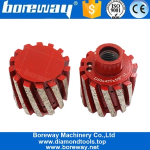 China China Supply D50mm Diamond Zero Grinding Wheel For Granite  Stone CNC Machine manufacturer