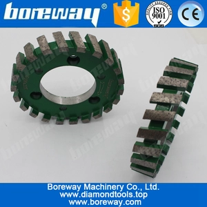 चीन डी 100 * 20 टी * 50 एच हीरे मानक स्टबिंग पहियों हमारे एडाप्टर के साथ उत्पादक