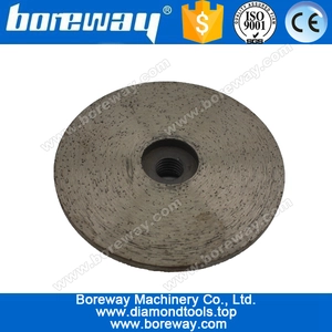 China D100*37.5W*4T*M14*46# small continuous rim diamond cup grinding wheels,small diamond cup grinding wheels manufacturer