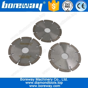 China D105*7.5*1.8*22.23mm sintered segmented diamond saw blades for stone cutting manufacturer