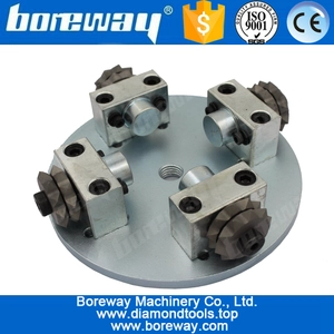 चीन डी 125 * 4 टी * एम 14 लिच भूतल प्रसंस्करण के लिए डायमंड स्टार बुश हैमर प्लेट उत्पादक