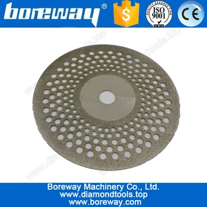 中国 D180 * 22 mm 多目的電気メッキ ダイヤモンド切削・研削刃 メーカー