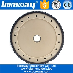 Cina D350mm con disco diamantato silenzioso diamantato largo 40mm per la levigatura di granito e marmo produttore