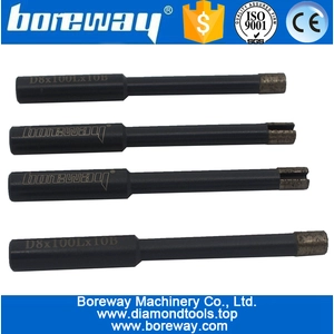 中国 掘削用D8 * 100L * 10Bダイヤモンドコアドリルビット メーカー
