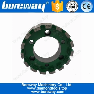 चीन डायमंड Countertop D90 * 40T * 50H के लिए नाली बोर्ड पीस पहियों उत्पादक