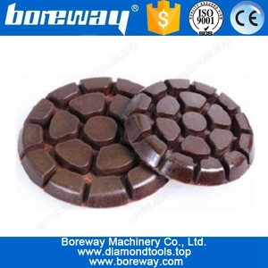 चीन कंक्रीट के लिए डायमंड राल मंजिल घर्षण चमकाने पैड, हीरे की मंजिल चमकाने पत्थर के लिए पैड उत्पादक