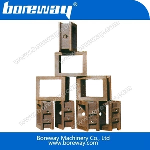 चीन डायमंड कटर सिर एक कच्चा लोहा मोल्ड बॉक्स के साथ मशीन sintering उत्पादक