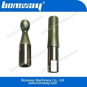 China Electroplated Diamond Rock Grinding Head manufacturer